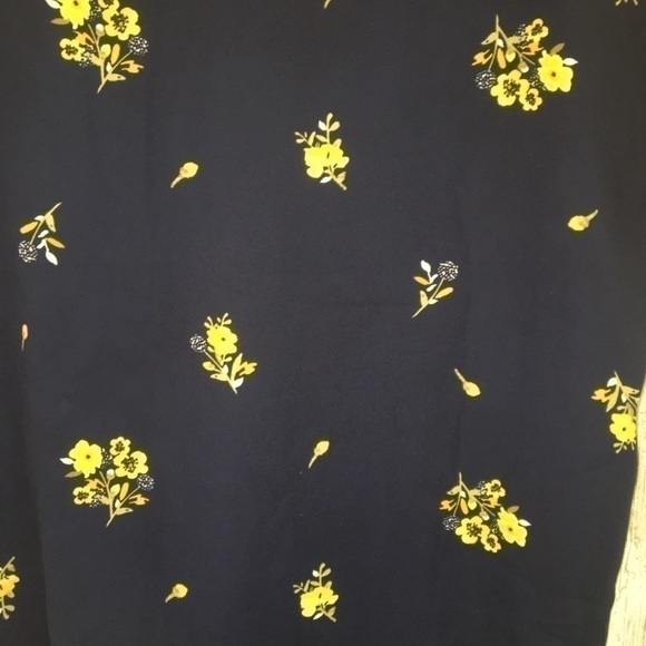 Loft Blue Floral Blouse - Picture 4 of 5